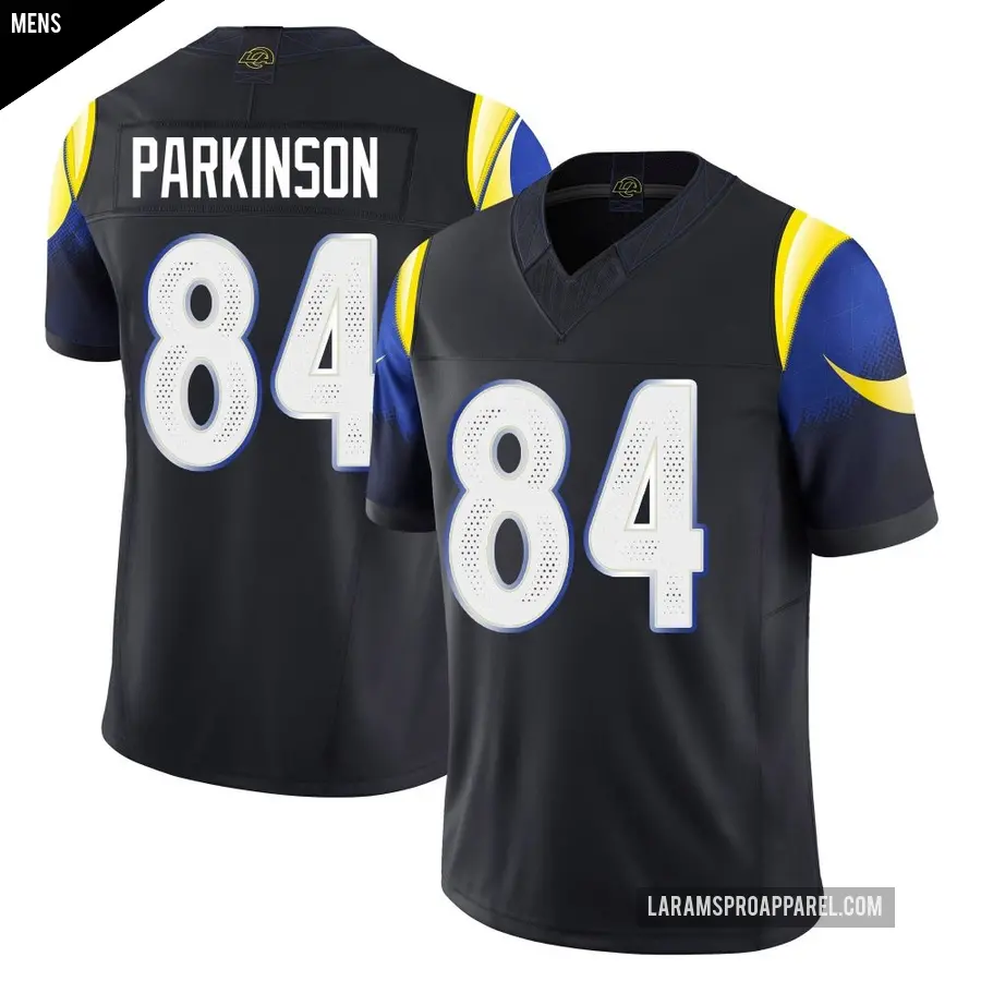 Men's Los Angeles Rams ＃84 Colby Parkinson Blue Limited Midnight 2025 Rivalries Collection Jersey